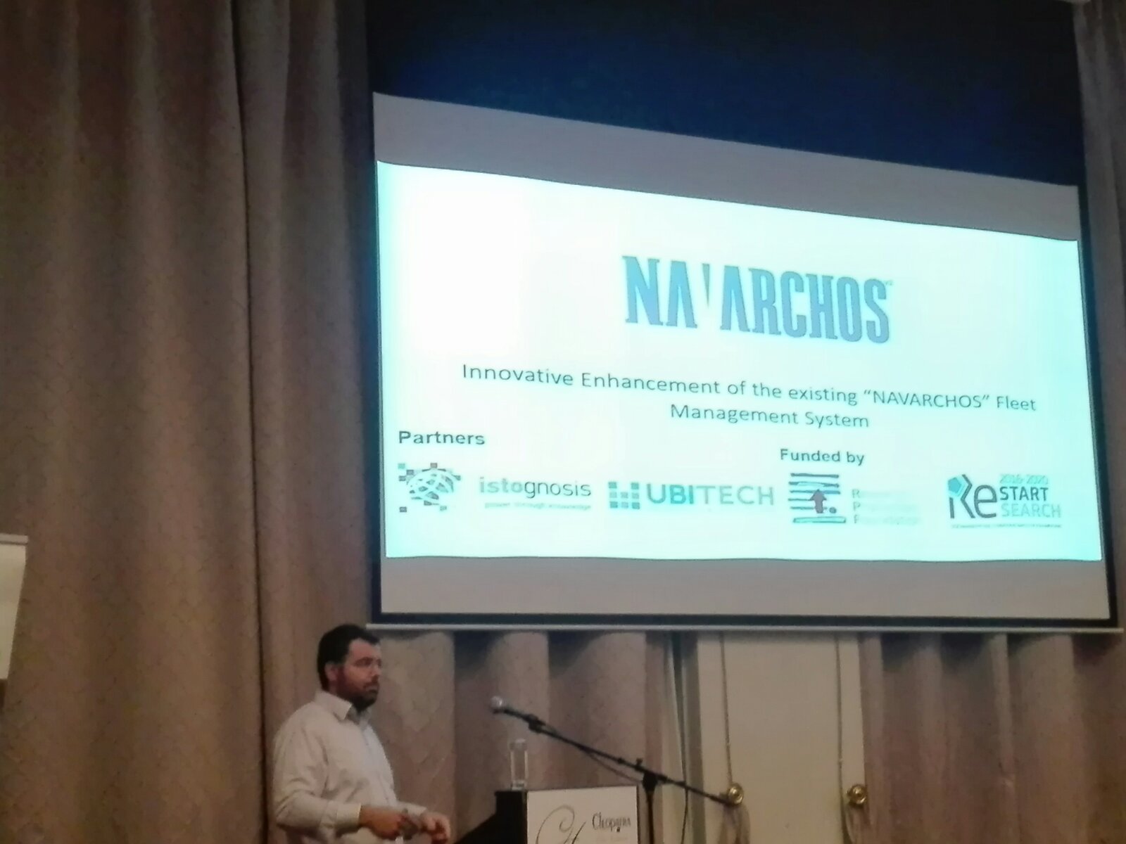 Navarchos 2 Presentation in a Seminar on Fuel Savings organized by VCC Ltd